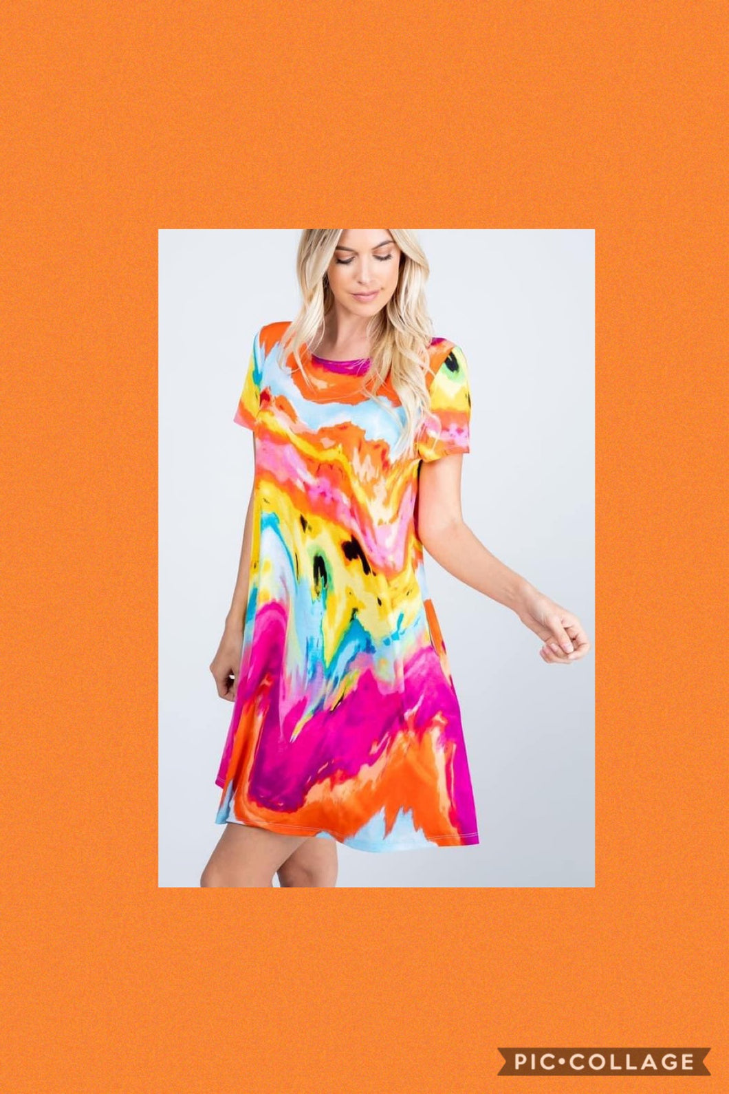 Tie Dye Dress