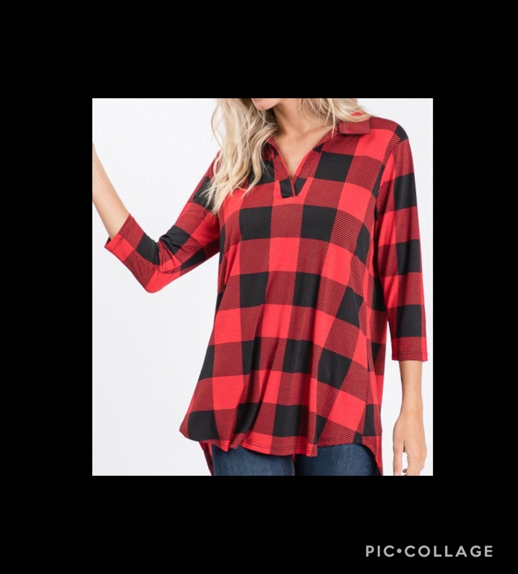 Red Buffalo Plaid Shirt