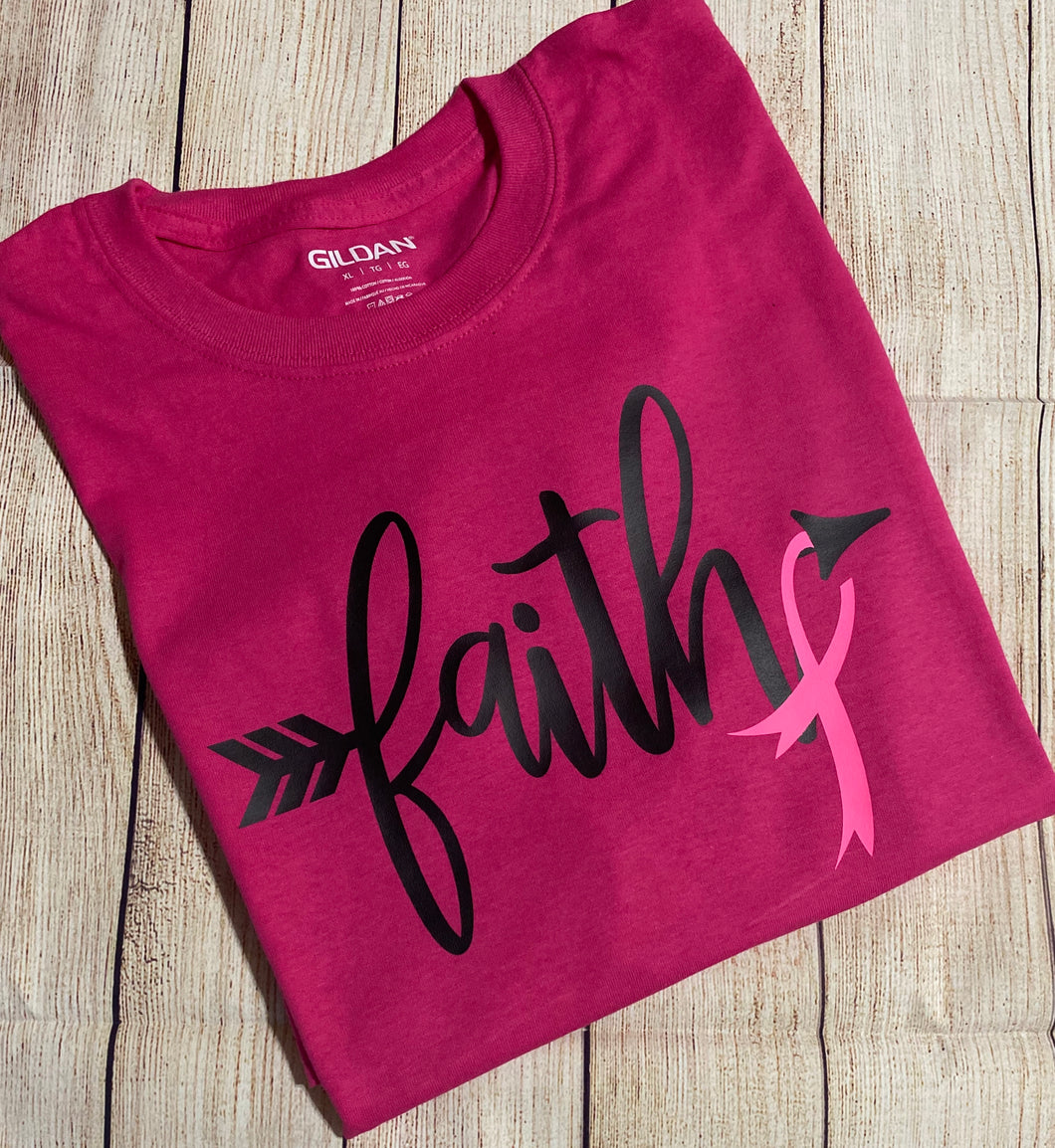 Faith Breast Cancer Shirt