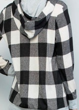 Load image into Gallery viewer, Buffalo Plaid Hoodie
